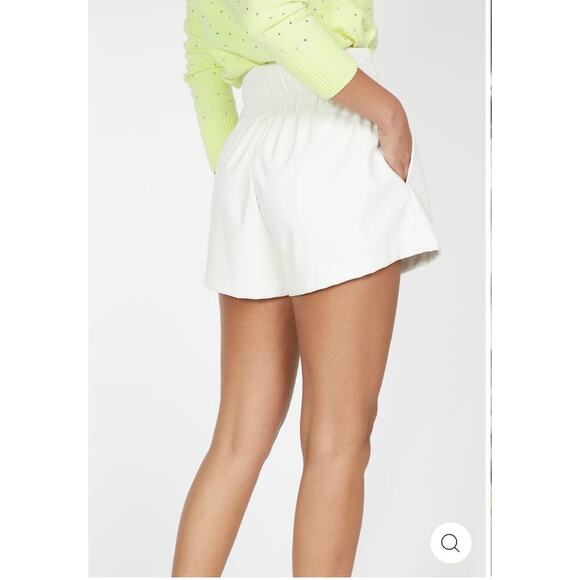 NEW Generation Love Amy Satin Shorts Pearl White size XS - Picture 3 of 6